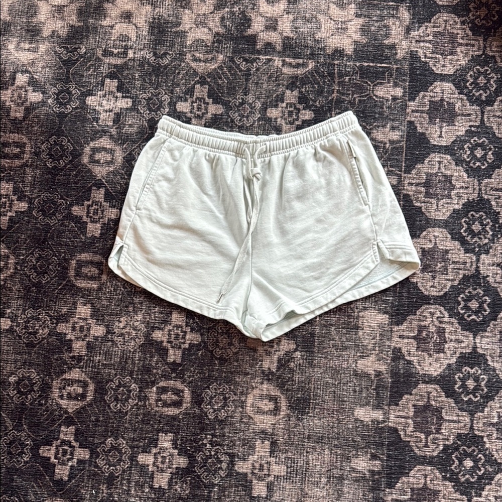 Light green Casual Shorts